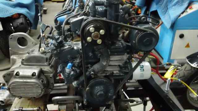 Kubota engine and transmission